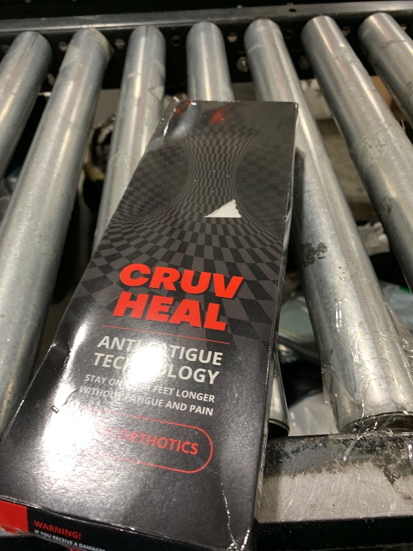 Photo 1 of (New) Work Orthotic Insoles - Anti Fatigue Medium Arch Support Shoe Insert Men Women - Plantar Fasciitis Flat Feet - Relieve Foot Pain - Work Boot Insoles Standing All Day (L, Gray)