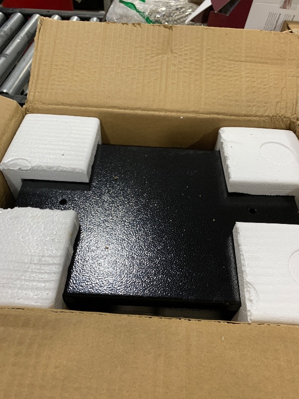 Photo 1 of *LOCKED** DASHEENCO 0.5 Cuft Steel Security Safe, Lock Box with Electronic Keypad & Emergency Keys, Anti-Theft Home Safe Box for Cash, Documents, Handguns, Jewelry, Black