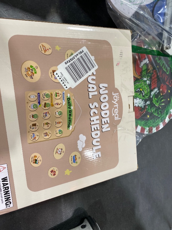 Photo 1 of Wooden Visual Schedule for Kids 3-6 Year Old - Three Rows Hanging Daily Schedule Chart for Home & Classroom - Morning Bedtime Routine Chart Chore Reward Chart for Toddlers - Autism Learning Materials