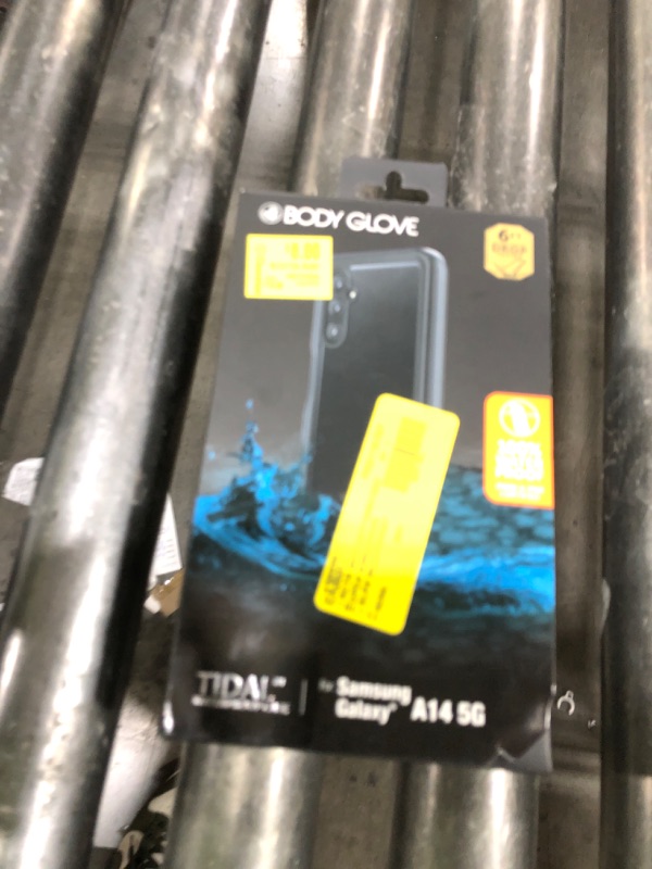 Photo 1 of Body Glove Tidal Waterproof Phone Case for Samsung Galaxy A14 5G - Black/Gray