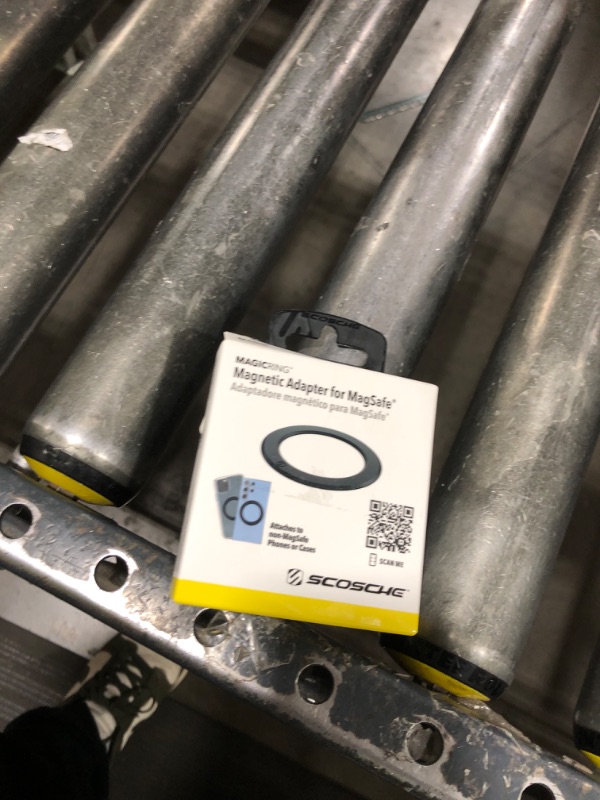 Photo 1 of Scosche MPLTMSPCH2-SP1 MagicRing Magnetic Adapter Ring for MagSafe Phone Mount, Accessories and Wireless Charging, Universal Metal Sticker Compatible