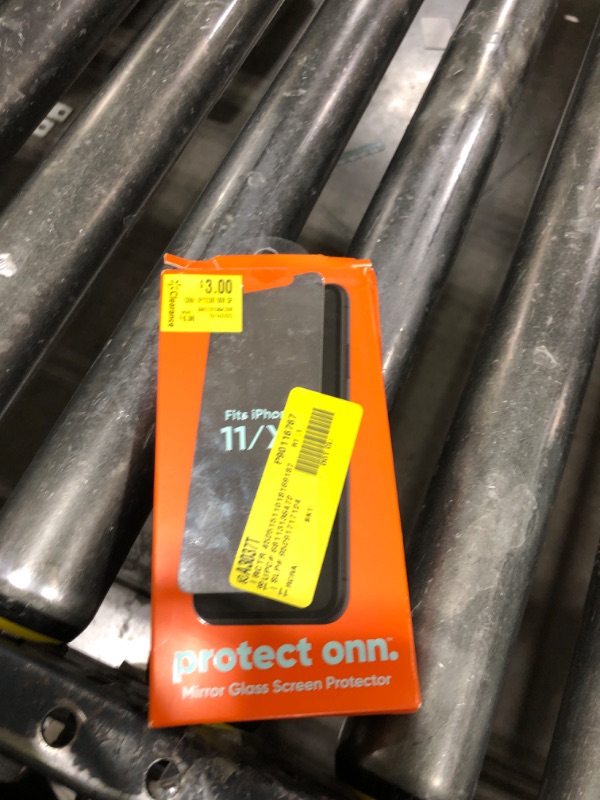 Photo 1 of Onn. Mirror Glass Screen Protector for iPhone 11 / iPhone XR - Mirror Finish