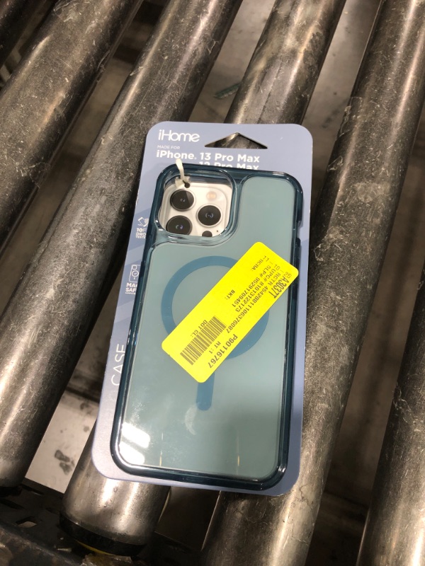 Photo 1 of IHome Magnetic Velo Phone Case for iPhone 13 Pro Max/ 12 Pro Max- Dark Blue