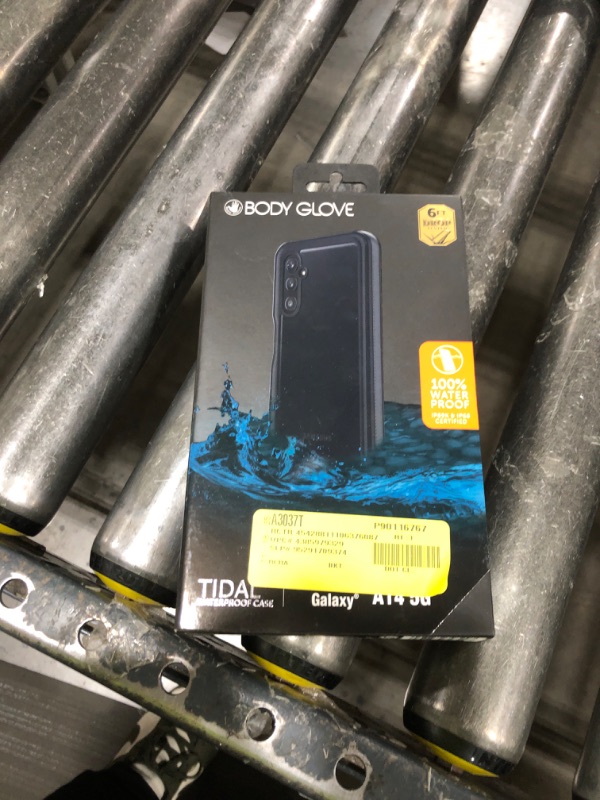 Photo 1 of Body Glove Tidal Waterproof Phone Case for Samsung Galaxy A14 5G - Black/Gray