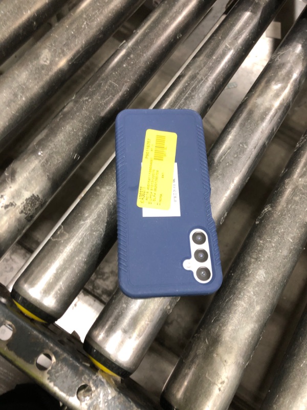 Photo 1 of Onn. Protective Grip Phone Case for Samsung Galaxy A14 5G - Blue