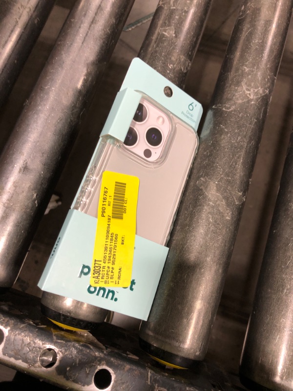 Photo 1 of Onn. Protective Gel Phone Case for iPhone 15 Pro - Clear