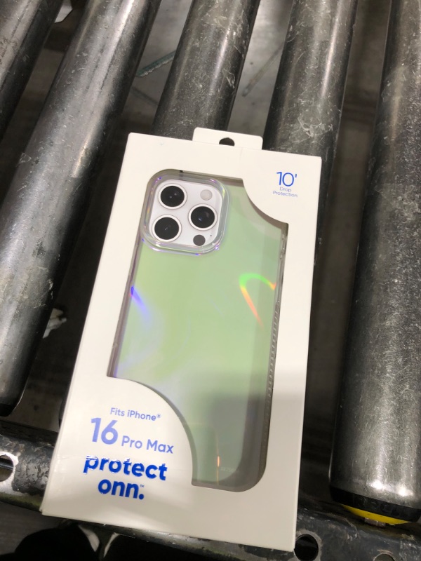 Photo 1 of  ONN Clear Case for iPhone 16 Pro Max – Slim Grip Cover W/ 10ft Drop Protection 