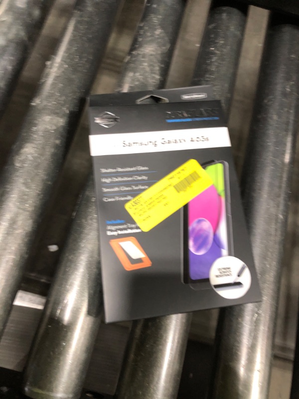 Photo 1 of DuraGlass Tempered Glass Screen Protector with Quick Installation Tray for Samsung Galaxy A03s