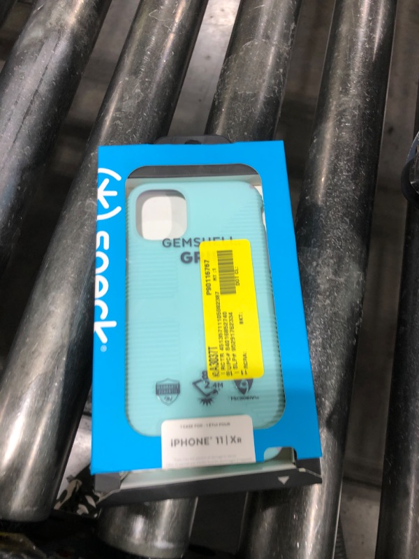 Photo 1 of Speck iPhone 11 iPhone XR Candyshell Grip Phone Case in Cyan and Lilac