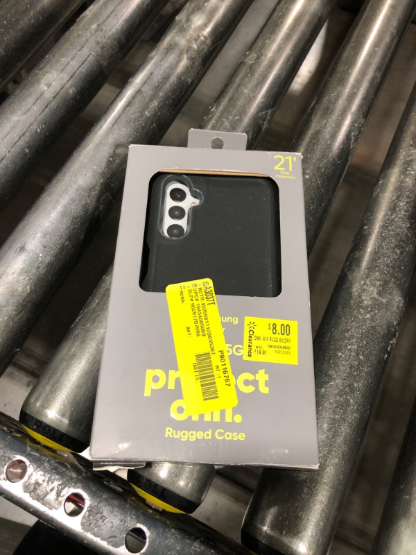 Photo 1 of Onn. Rugged Phone Case for Samsung Galaxy A14 5G - Black/Gray