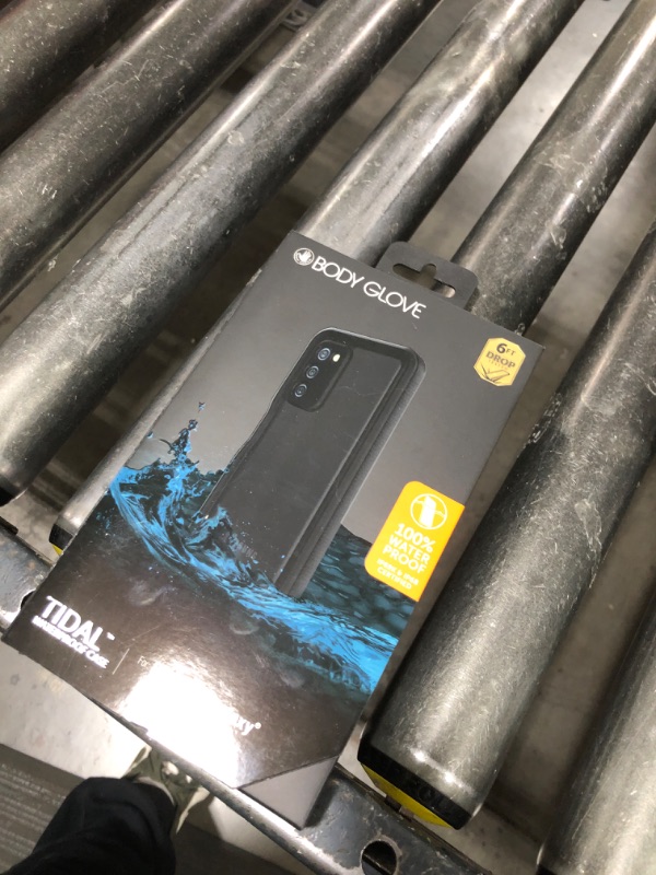 Photo 1 of Body Glove Tidal Waterproof Phone Case for Samsung Galaxy A03s - Black/Clear