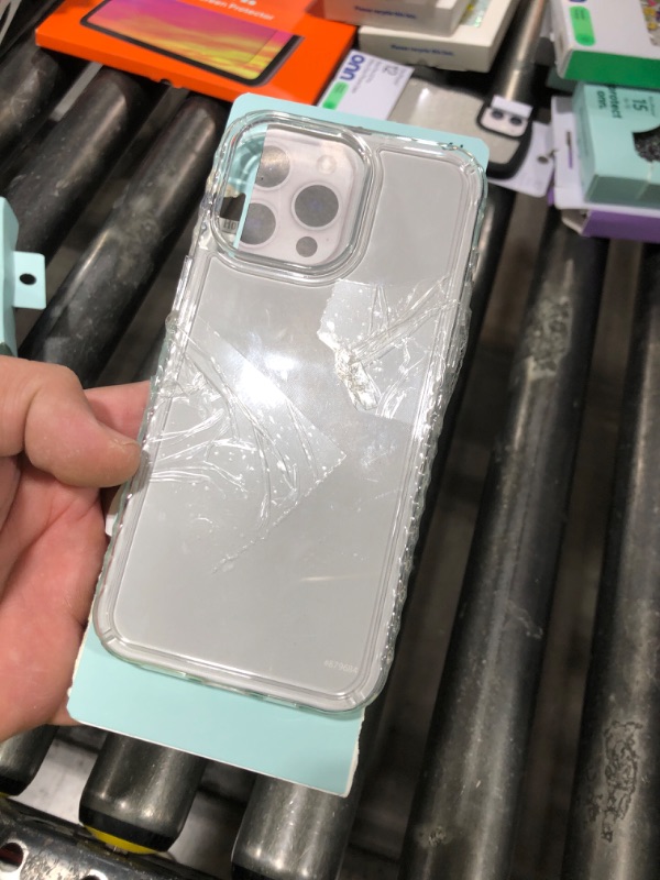 Photo 1 of Onn. Protective Gel Phone Case for iPhone 15 Pro Max - Clear