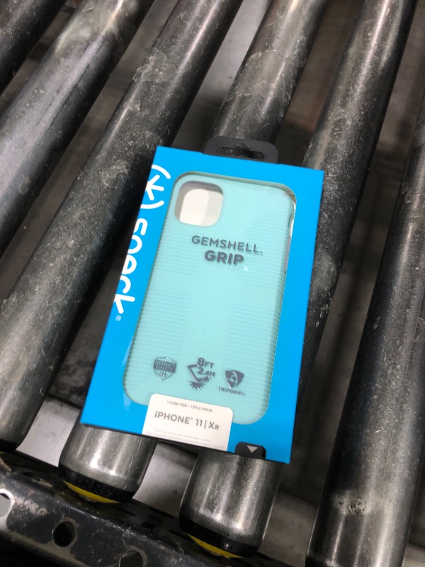 Photo 1 of Speck iPhone 11 iPhone XR Candyshell Grip Phone Case in Cyan and Lilac