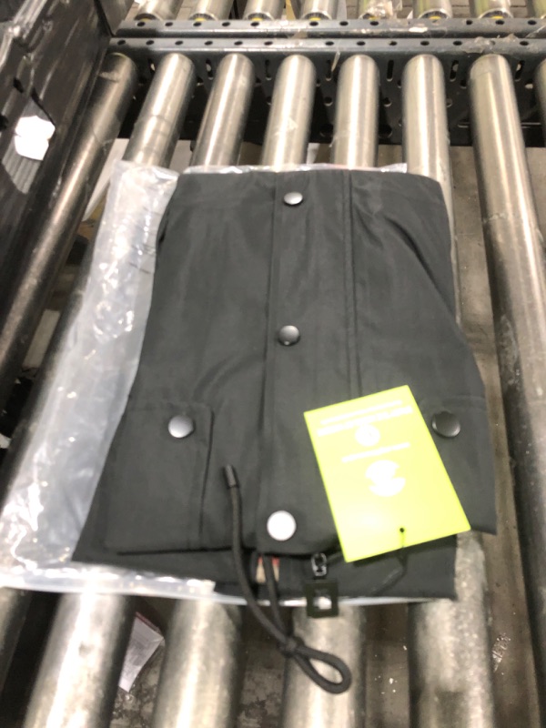 Photo 1 of SaphiRose Women's Long Hooded Rain Jacket Outdoor Raincoat Windbreaker