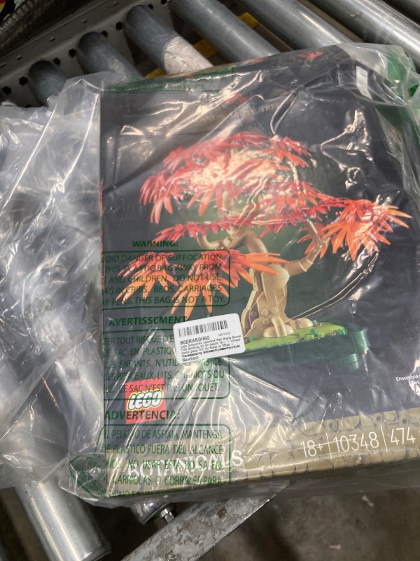 Photo 1 of **BOX HAS DAMAGE**LEGO Botanicals Japanese Red Maple Bonsai Tree Building Kit for Adults 18+ - Unique Home Decor DIY for Room or Office - Housewarming Gift Idea - Plant for Desk or Bookshelf- 10348
