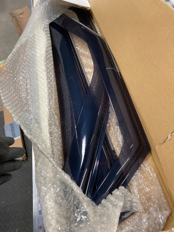 Photo 1 of  Rain Guards Side Window Visor Vent Outside Mount, 4PCS Fits for Jeep Wrangler
