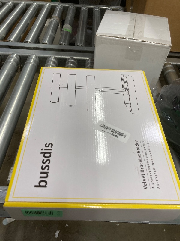 Photo 1 of 3 Tier Bracelet Holder Display - Detachable T Bar White Velvet Bracelet Holder, Jewelry Holder Organizer for Bracelet, Necklace, Watches, Rings