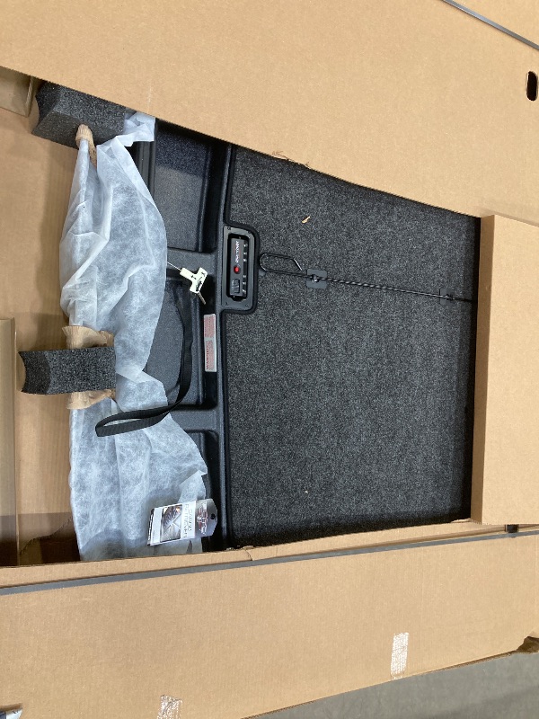 Photo 1 of **DOES HAVE SOME SCRATCHES-SEE PICS/COLOR IS SILVER**RealTruck UnderCover Elite LX One-Piece Truck Bed Tonneau Cover | UC2158L-UX | Fits 2015 - 2020 Ford F-150 (UX - Ingot Silver) 5' 7" Bed (67.1")