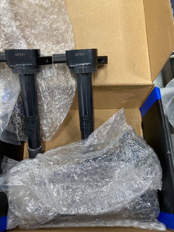 Photo 1 of ***MISSING SPARK PLUGS***UF311 Ignition Coil & 9807B-561BW Double Iridium Spark Plug For Honda 03-07 Accord,02-11 Civic,02-09 CR-V,03-11 Element,04-05 S2000/06-11 Acura CSX,02-06 Acura RSX Replaces#C1382 UF583 5C1382