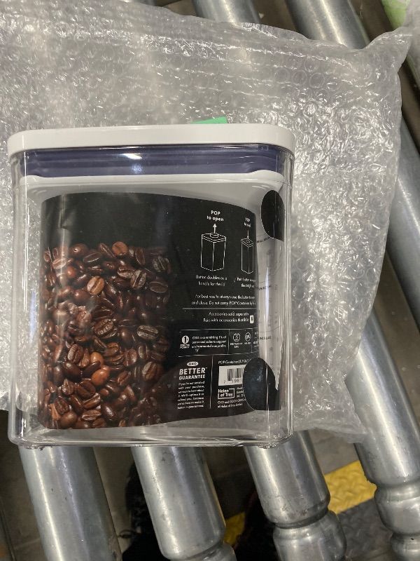 Photo 1 of **ITEM HAS CRACK ON BOTTOM**OXO® 1.7 Qt. Short Rectangle POP Container