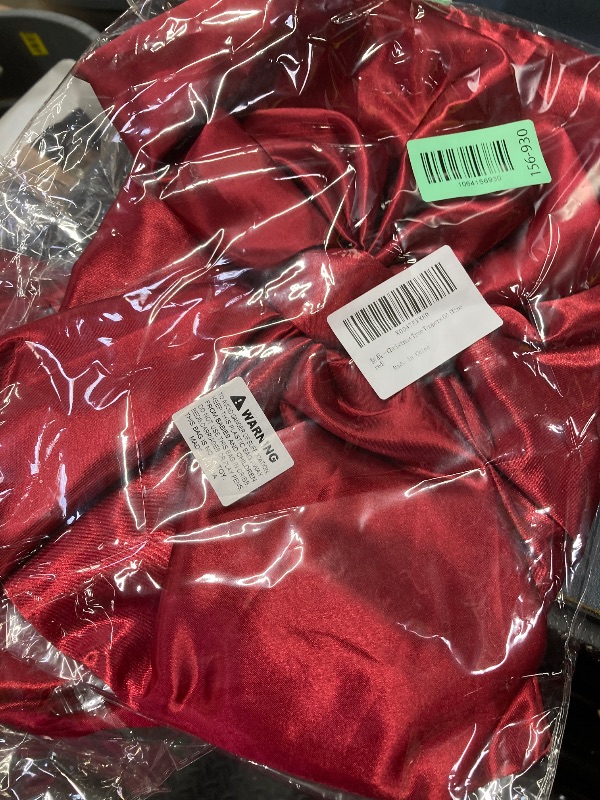 Photo 1 of 16 x 42 Inches Extra Large Christmas Satin Bows Christmas Tree Topper Decorations Xmas Tree Toppers Bows?Bows for Home Wreath Wall Backdrop Birthday Wedding Party Decorations(Deep Red)