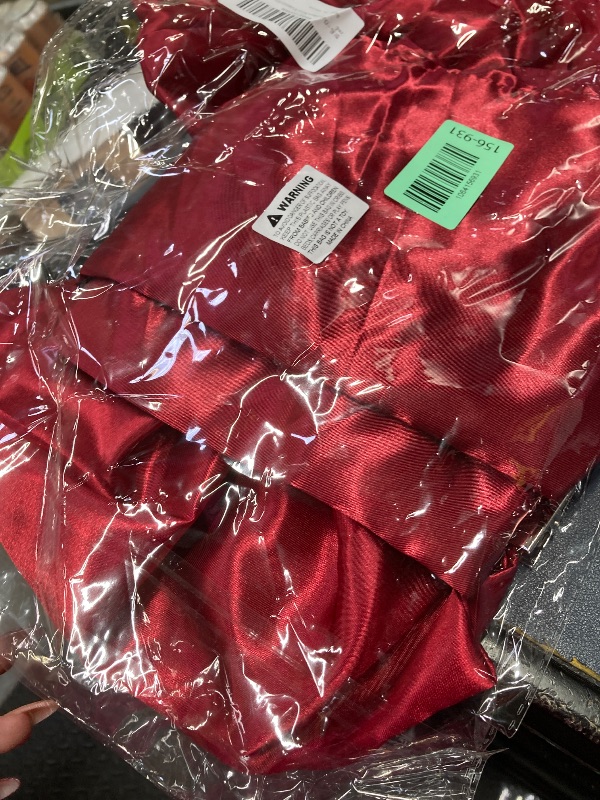 Photo 1 of 16 x 42 Inches Extra Large Christmas Satin Bows Christmas Tree Topper Decorations Xmas Tree Toppers Bows?Bows for Home Wreath Wall Backdrop Birthday Wedding Party Decorations(Deep Red)