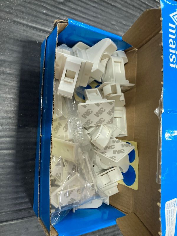 Photo 1 of ***PIECES MISSING****20 Pack Magnetic Cabinet Locks Baby Proofing - Vmaisi Children Proof Cupboard Drawers Latches - Adhesive Easy Installation***PIECES MISSING****