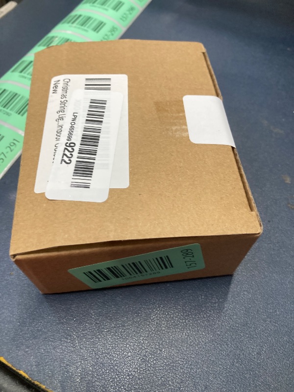 Photo 1 of 15FT 40 LED Christmas String Lights Battery Operated Christmas Tree Santa Claus Snowman Gift Box Xmas Fairy Lights with Timer, Indoor Outdoor Holiday Tree Decorations for Home Table Party Decor