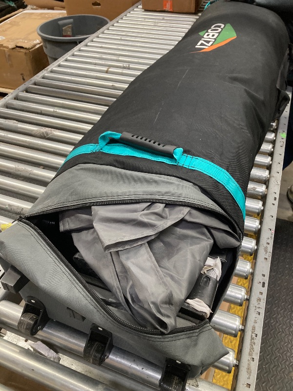 Photo 1 of ***only rteference***COBIZI 10x20 Pop Up Canopy Without Sidewall,Heavy Duty Canopy UPF 50+ All Season Wind Waterproof Commercial Outdoor Wedding Party Tents for Parties Gazebo with Roller Bag(10 x 20 ft Gray)