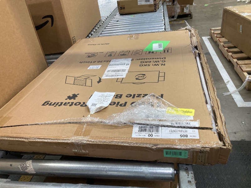 Photo 1 of 1500 Piece Puzzle Board with 4 Sliding Drawers and Felt Cover, 2 in 1 Rotating Tilting Puzzle Board, 35 X 27 Wood Puzzle Tray for Adults and Kids, Lazy Spinning Puzzle Gift
