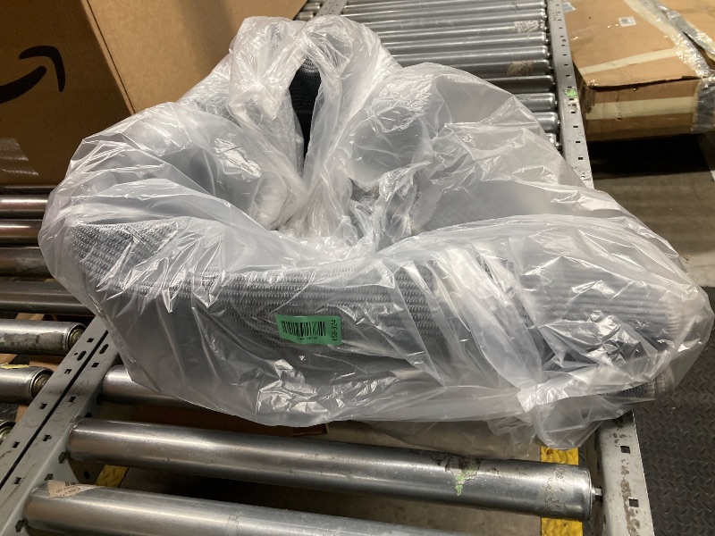 Photo 1 of ***REFERENCE**JONATHAN Y Machine Washable Navy/Gray Indoor Area Rug 4X6 ft, Linja Solid Centre Stripe for Living Room, Bedroom, Kitchen, Office, Easy-Cleaning, High Traffic, Pet-Friendly, Non-Shedding (WSH117A-4)