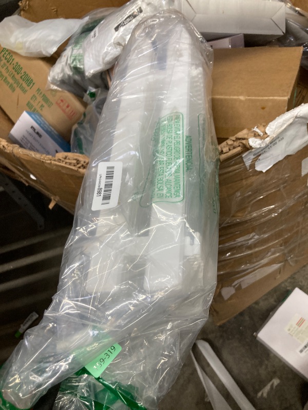 Photo 1 of 16" Extra Tall Fence for Christmas Tree,12PCS White Picket Fence Gate Barrier with Tree Patterns Christmas Tree Gate for Pets(24" H x 5" W Each)