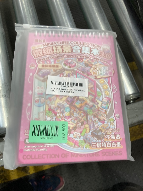 Photo 1 of 10 Sets DIY 3D Stickers Scene Book Cute Fun House Stickers for Adults Kids Miniature House Room Sticker Therapy Korean Cartoon Sticker Scene Make Your Own Supermarket Coffee Shop Funny DIY Art Book-D