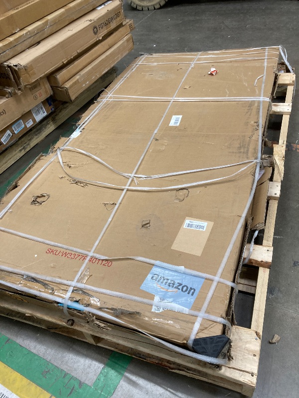 Photo 1 of **factory sealed **Shower Glass Panel Fixed Shower Screen, 36” W x 78” H 3/8” 10mm Single Frameless Shower Doors for Walk in Shower with Clear Tempered Glass Explosion-Proof Film for Bathroom, Matte Black Hardware