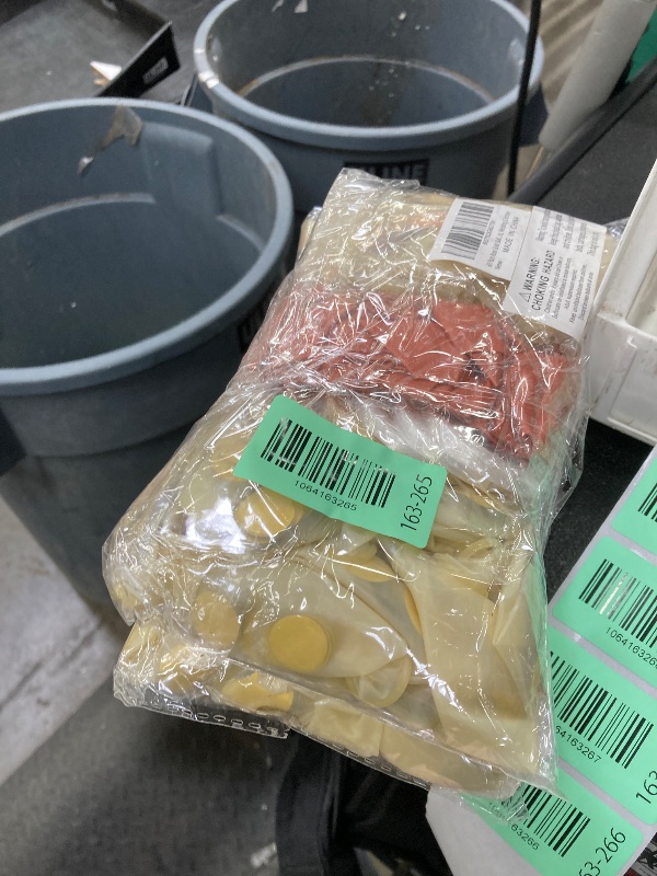 Photo 1 of **2 pack**60 PACK Dandy Decor Rose Gold Balloons + Confetti Balloons w/Ribbon | Rosegold Balloons for Parties | Bridal & Baby Shower Balloon Decorations | Latex Party Balloons | Graduation, Engagement, Wedding