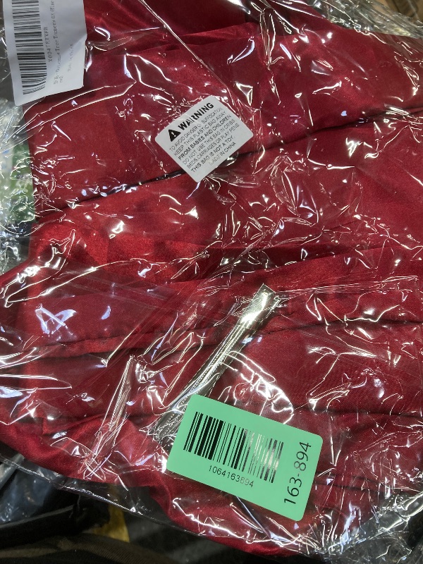 Photo 1 of 16 x 42 Inches Extra Large Christmas Satin Bows Christmas Tree Topper Decorations Xmas Tree Toppers Bows?Bows for Home Wreath Wall Backdrop Birthday Wedding Party Decorations(Deep Red)