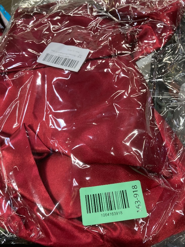 Photo 1 of 16 x 42 Inches Extra Large Christmas Satin Bows Christmas Tree Topper Decorations Xmas Tree Toppers Bows?Bows for Home Wreath Wall Backdrop Birthday Wedding Party Decorations(Deep Red)