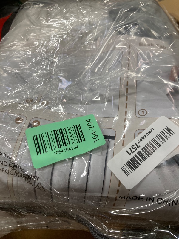 Photo 1 of 100% Blackout Linen 96 Inch Curtains 2 Panel Set for Bedroom, Modern Pinch Pleated Natural Linen Off Beige White Insulated Heavy Curtain 40 x 96 Inches Length Sliding Glass Door Room Darkening Drapes