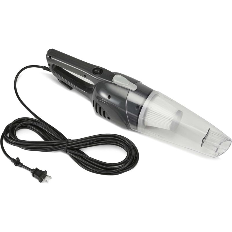 Photo 1 of ***DIRTY***2-in-1 Corded Stick Vacuum Cleaner, Convertible to Handheld, Lightweight (3.9 LBS), with Washable Filter, Crevice Tools, 0.5L Dust Cup, 19.7-Ft Cord, 300W, Black
