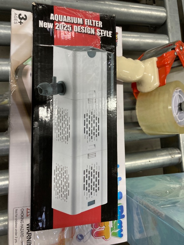 Photo 1 of **MISSING PARTS***WOOFOOW Powerful all-in-1 Submersible Internal Aquarium Filter for 50-75 Gallon Fish & Turtle Tank Filter - Ultra Quiet Water Pump Bubbler - Fish and Turtle Tank Filter & Bubbler Solution