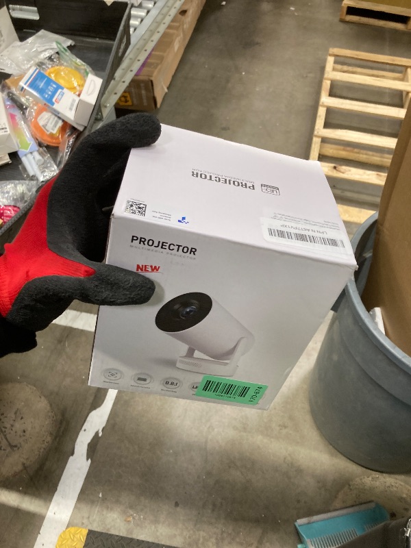 Photo 1 of ?Electric Focus?Mini Projector, Support 4K 1080P, 210 ANSI Portable Projector with WiFi and Bluetooth, Auto Keystone Correction Video Projector, Compatible with Smartphone,TV Stick,Laptop