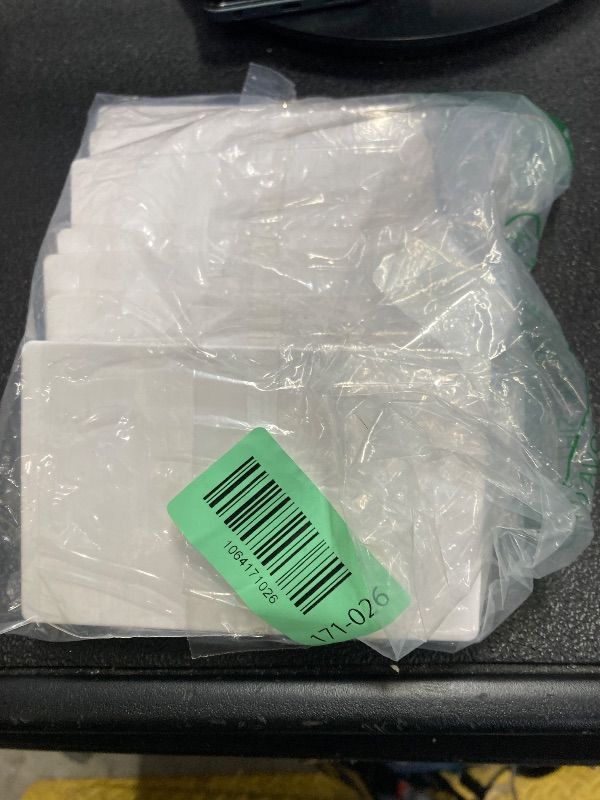 Photo 1 of 1-Gang Screwless Blank Wall Plate Cover Blank Switch Outlet Electrical Faceplate for Light Switch, Receptacle, Dimmers, USB Outlet, GFCI, Child Safe Cover Plate, White (10-Pack)