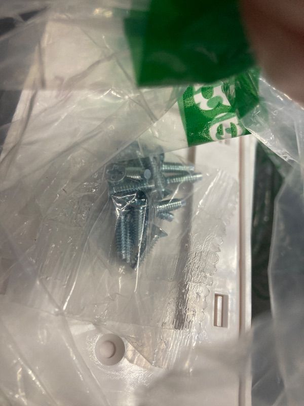 Photo 1 of 1-Gang Screwless Blank Wall Plate Cover Blank Switch Outlet Electrical Faceplate for Light Switch, Receptacle, Dimmers, USB Outlet, GFCI, Child Safe Cover Plate, White (10-Pack)