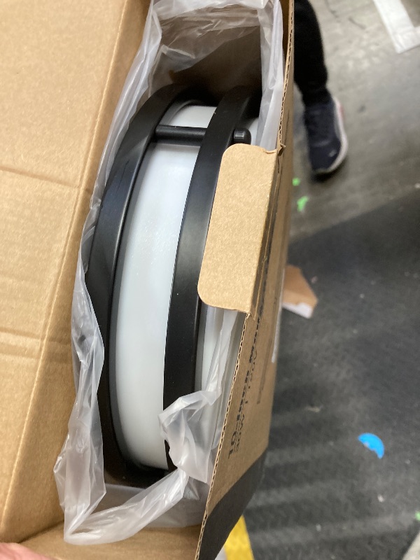 Photo 1 of 10 Inch LED Flush Mount Ceiling Light Fixture, 30W 4000LM Dimmable 2700K/3000K/4000K/5000K/6500K Color Changing Ceiling Light, Black Modern Ceiling Lamp for Living Room Bedroom Kitchen Hallway, 1-Pack