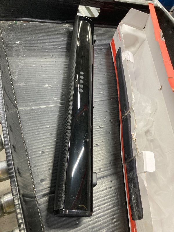 View 2 of ***ONLY SOUNDBAR INCLUDED*NOTHING ELSE***Sound Bar for TV, 60W Soundbar TV Speakers, 2.1 ch Home Theater with Subwoofer Boost, 3 Equalizer Modes, Soundbar for TV/PC/Gaming/Projectors, Bluetooth, OPT, COX, USB & AUX Wall Mountable***ONLY SOUNDBAR INCLUDED*