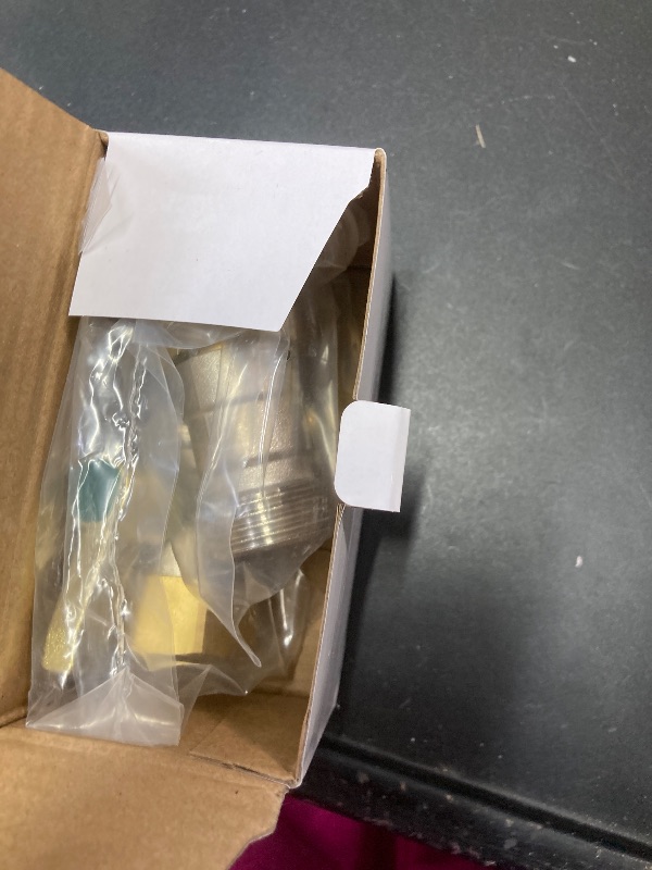 Photo 1 of 2-pack Garden Hose Connector with Shut Off Valve, Heavy Duty Brass Water Hose Parts 3/4 Inlet and Outlet Thread, Hose Adapter with Individual Straight Single Pass Ball Valve