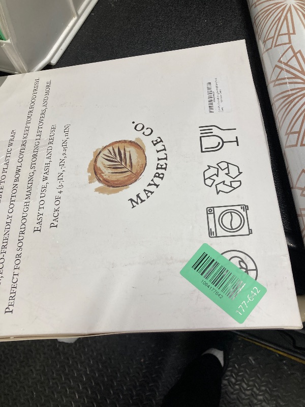 Photo 1 of (4-Pack) Sourdough Reuseable Jar & Bowl Covers | Cute Baking Gift | 100% Cotton (3.7in, 7in, 9.25in, 11in) | Washable | Bread Making and Proofing | Kitchen Food Storage Gifting | Starter Cover Lid Kit