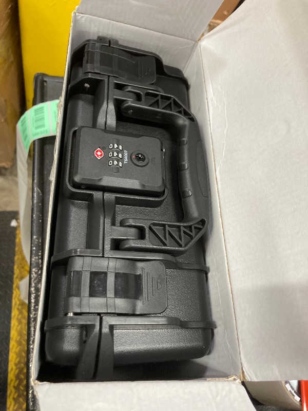 Photo 1 of **WILL NOT OPEN/NO KEY OR CODES**Kinghardcase TSA Approved Gun Case for SIG SAUER P320 XFull/M18/P365/P322/P226/P229 – Hard Shell Pistol Case with Desiccant, Waterproof IP67 Gun Safe for Handguns, Pistol Cases for Travel & Storage