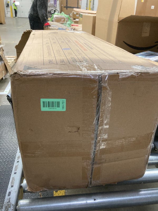 Photo 1 of ***PARTIAL SET **** TRUNBACK 132" U Shaped Couch, Oversized Modular Sectional Sofa with Chaise, Corduroy U Shaped Couch with Deep Seat, Boneless Couches for Living Room, No Assembly Required, Gray