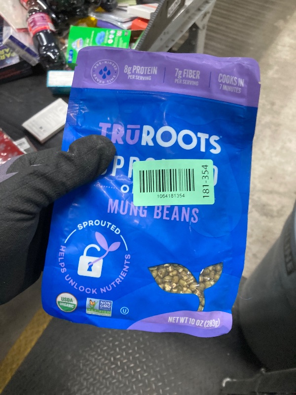 Photo 1 of ***BB 6/23/2026***Truroots Organic Mung Beans - Sprouted